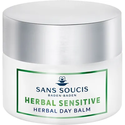 Бальзам для обличчя Sans Soucis Herbal Sensitive денний для чутливої, сухої шкіри, 50 мл