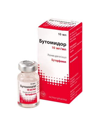 Бутомидор (ДЛЯ ЖИВОТНЫХ) раствор для инъекций, 10 мл