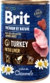 Корм вологий для собак Brit Premium Індичатина з индюшиной печінкою, 400 г