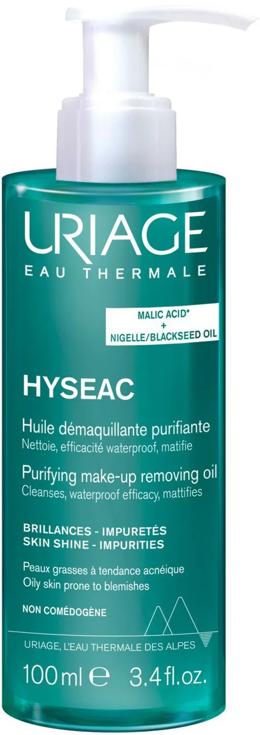 Олія для обличчя Uriage Hyseac Purifying Oil очищувальна для зняття макіяжу, 100 мл