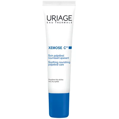 Засіб для контуру очей Uriage Xemose С8+ Soothing Nourishing Palpebral Care заспокійливий живильний, 15 мл