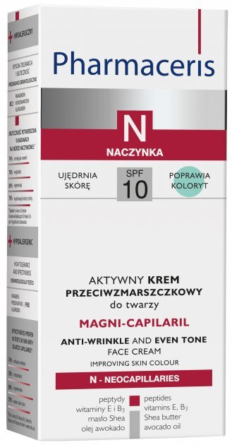 Крем для лица Pharmaceris N Magni-Сapilaril SPF10 активный против морщин, 50 мл