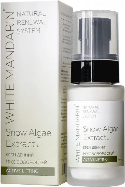 Крем для обличчя White Mandarin Active Lifting Мікс водоростей денний, 50 мл