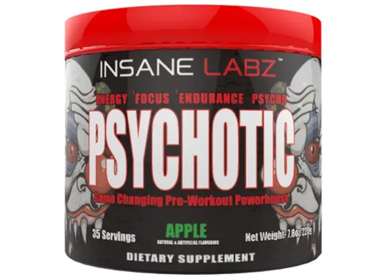 Передтренувальний комплекс Insane Labz Psychotic Яблуко, 247 г