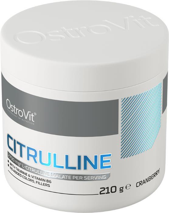 Цитруллин малат OstroVit Citrulline Malate вкус клюквы, 210 г