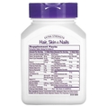 Витамины для волос, кожи и ногтей 21st Century Health Care Hair, Skin & Nails, 90 таблеток