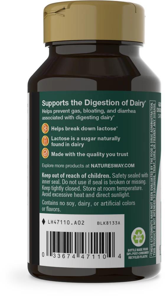 Лактаза Nature's Way Lactase Enzyme, 100 капсул