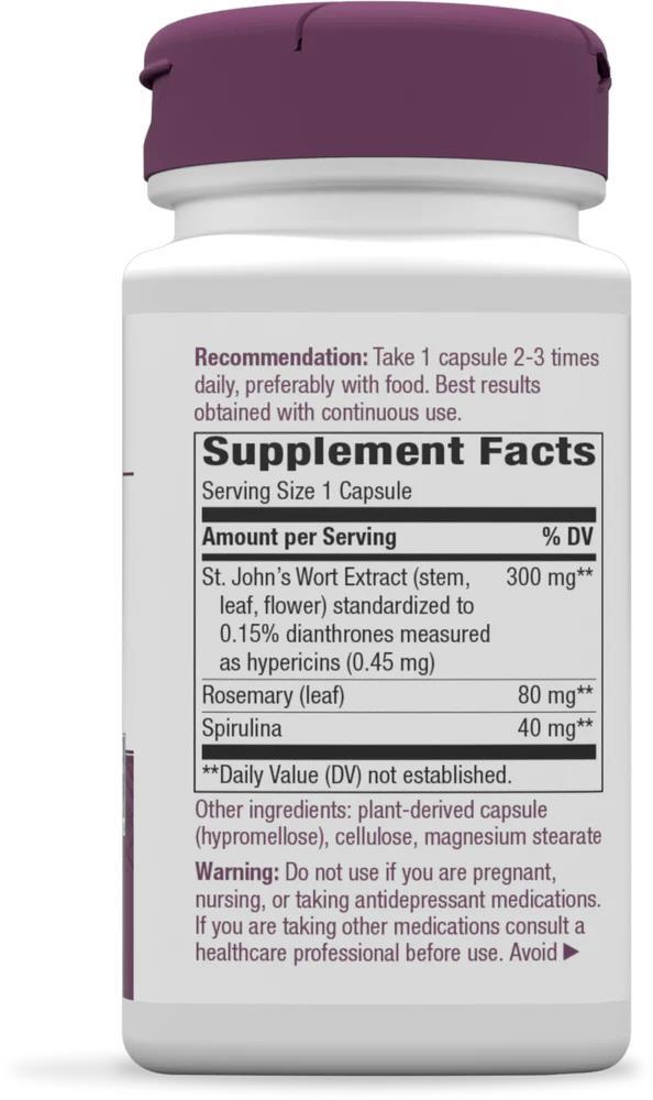 Зверобой Nature's Way St. John's Wort Premium Extract 300 мг, 90 капсул