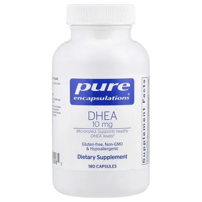 ДГЕА Pure Encapsulations DHEA 10 мг, 180 капсул
