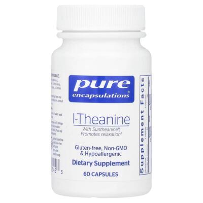 L-Теанін Pure Encapsulations L-Theanine, 60 капсул