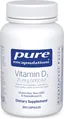 Вітамін D3 Pure Encapsulations Vitamin D3 1000 МО, 250 капсул