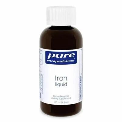 Железо Pure Encapsulations Iron жидкость, 120 мл