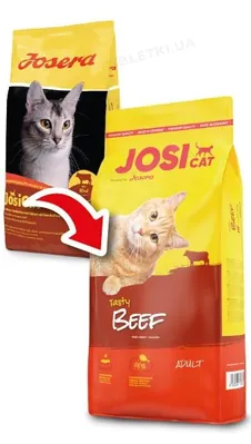 Корм сухий для дорослих котів Josera JosiCat Tasty Beef з яловичиною, 10 кг
