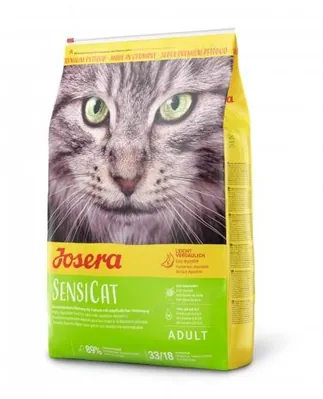 Корм сухий для дорослих котів Josera SensiCat, 2 кг : інструкція +
