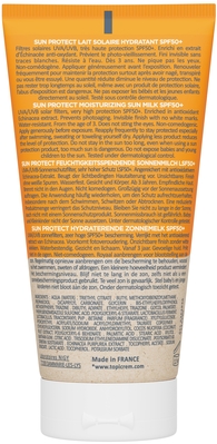 Молочко для обличчя та тіла Topicrem Sun Protect SPF50+ сонцезахисне зволожувальне, 50 мл