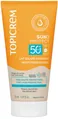 Молочко сонцезахисне Topicrem Sun Protect SPF50+ зволожувальне для обличчя та тіла, 50 мл