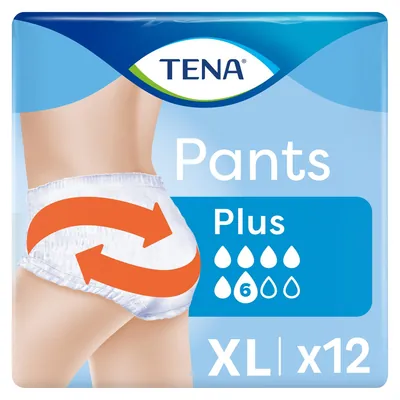 Підгузки-трусики для дорослих Tena Pants Plus XL, 12 штук