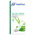 Набор пластырей MP MedPlast ALOE VERA на полимерной основе, размером 19 мм х 72 мм, прозрачные, 10 штук