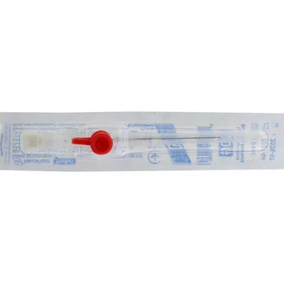 Канюля внутрішньовенна MP MedPlast Proflon з крилами та отвором 20G (1,1 x 32 мм), рожева, 1 штука