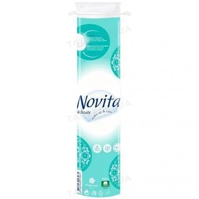 Ватні диски Novita Delicate, 120 штук