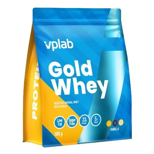 Протеїн сироватковий концентрат VPLab Gold Whey ваніль, 500 г