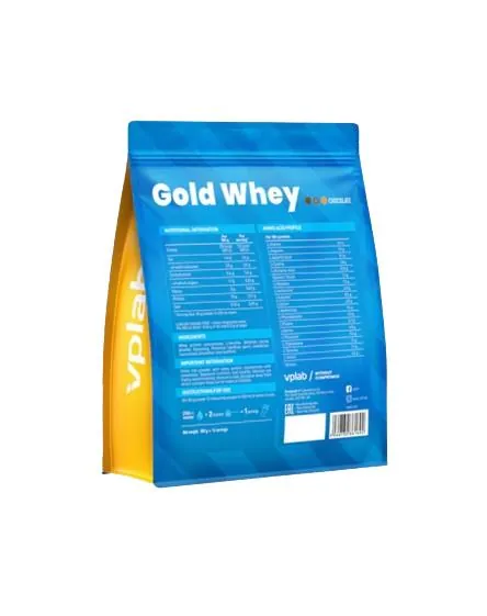 Протеїн сироватковий концентрат VPLab Gold Whey шоколад, 500 г