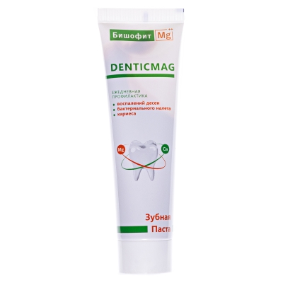 Зубна паста Бішофіт Mg++ Denticmag Щоденна профілактика, 75 мл