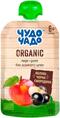 Пюре фруктове Чудо-Чадо Organic Яблуко-чорна смородина без цукру, 90 г