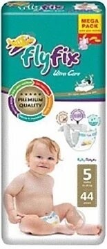 Подгузники FlyFix детские размер 5, 11-25 кг, 44 шт
