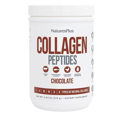 Коллагеновые пептиды Nature's Plus Collagen Peptides шоколад, 378 г