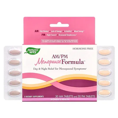 Комплекс при менопаузі Nature's Way AM/PM Menopause, 60 таблеток