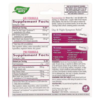Комплекс при менопаузе Nature's Way AM/PM Menopause, 60 таблеток