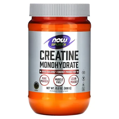 Креатин моногідрат Now Sports Creatine Monohydrate, 600 г