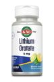 Литий оротат KAL Lithium Orotate лимон лайм таблетки по 5 мг №90
