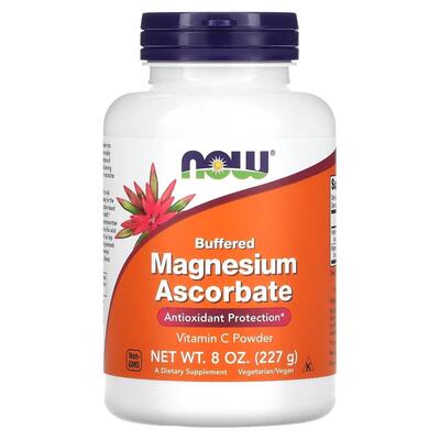 Магнію аскорбат NOW Magnesium Ascorbate, 227 г