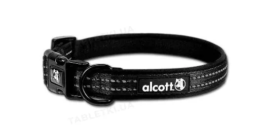 Нашийник Alcott 107108 розмір XS 18-28 см, чорний
