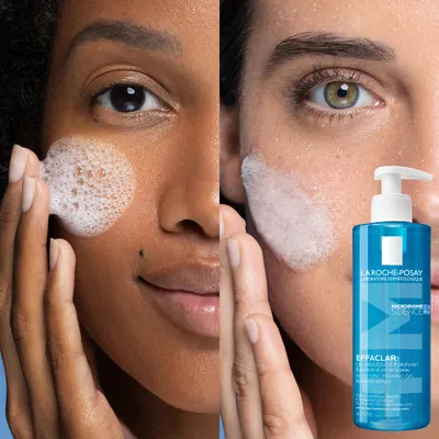 Гель-мус La Roche-Posay Effaclar +М для очищення жирної і проблемної шкіри, 200 мл