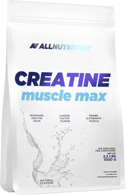 Креатин Allnutrition Creatine Muscle Max без смаку, 1000 г