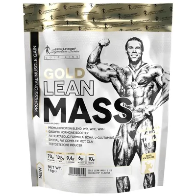 Гейнер Kevin Levrone Gold Lean Mass ваніль, 1 кг