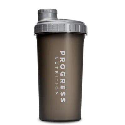 Шейкер Progress Nutrition Silver Smoke коричнево-сріблястий, 700 мл