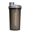 Шейкер Progress Nutrition Silver Smoke коричнево-сріблястий, 700 мл