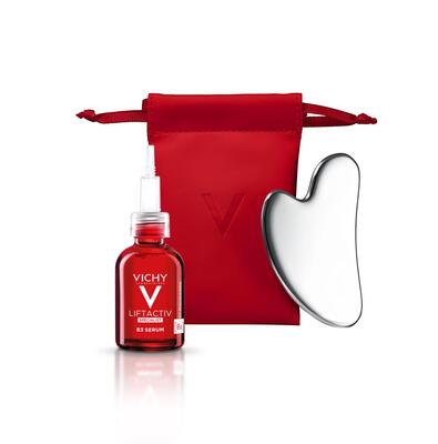 Сироватка для обличчя Vichy Liftactiv Specialist B3 проти пігментних плям та зморшок, 30 мл + подарунок Гуаша