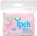 Ватные палочки Ipek в пакете, 100 штук