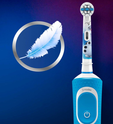 Электрическая зубная щетка Braun Oral-B Kids Frozen-II D100.413.2К детская возраст 3+