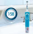 Електрична зубна щітка Braun Oral-B Kids Frozen-II D100.413.2К дитяча вік 3+