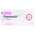 Лерканія таблетки, в/плів. обол. по 10 мг №30 (10х3)