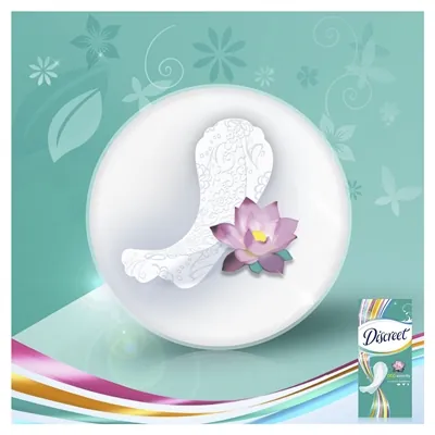 Прокладки щоденні Discreet Waterlily Deo Multiform, 20 шт