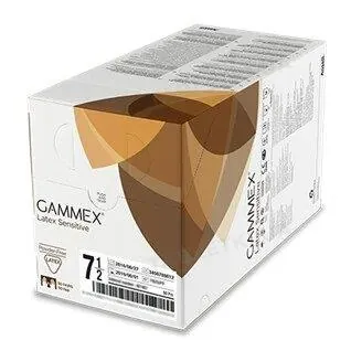 Рукавички хірургічні Gammex Latex Sensitive латексні, розмір 7,5 стерильні, пара
