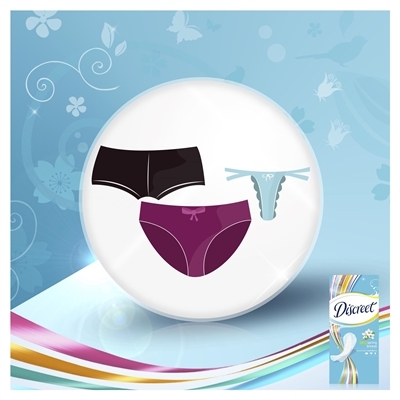 Прокладки щоденні Discreet Deo Spring Breeze Multiform, 60 штук