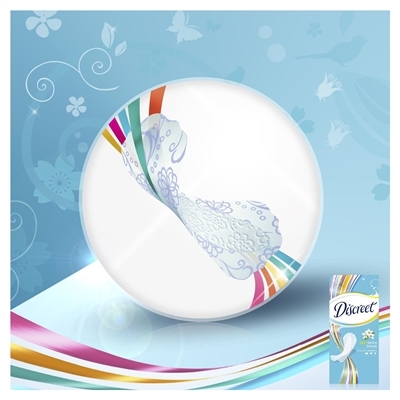Прокладки щоденні Discreet Deo Spring Breeze Multiform, 60 штук